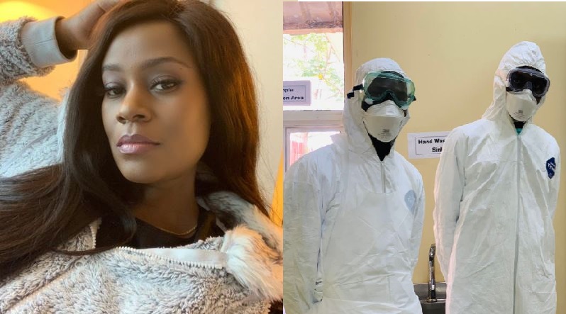 Songbird Juliana Hails Ugandan Medics At COVID-19 Frontline