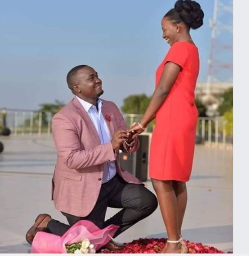 Huawei Uganda PRO Kyobe On Cloud 9 After Proposing To Lover