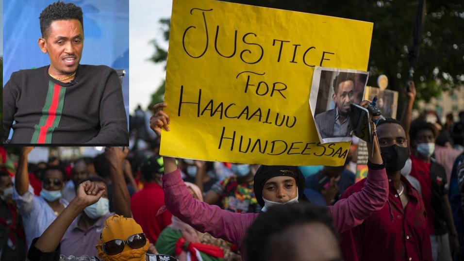 80 Shot Dead After Bloody Protests Break Out At Ethiopian Singer Hundeessaa’s Funeral