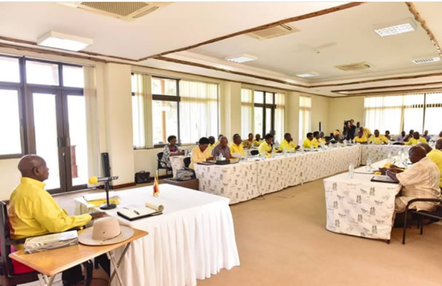 Breaking: NRM CEC Endorses Museveni As 2021 Presidential Candidate, Adopts Election By Lining Up