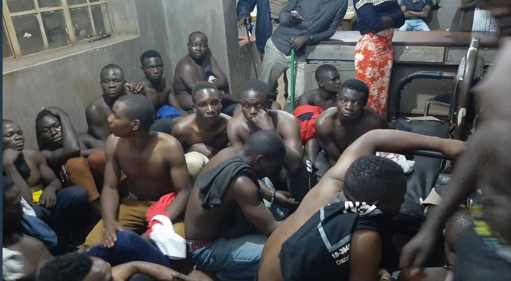 Police Arrest 32 Soccer Fans For Flouting Presidential COVID-19 Directives As They Watched Premier League