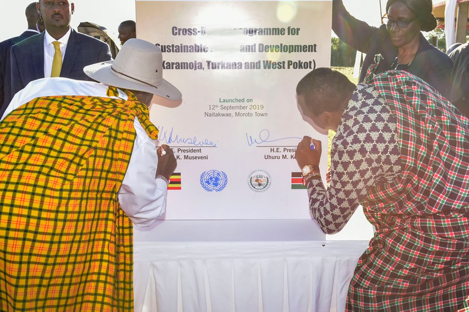 Uganda -Kenya Mark One- year Border Peace Anniversary