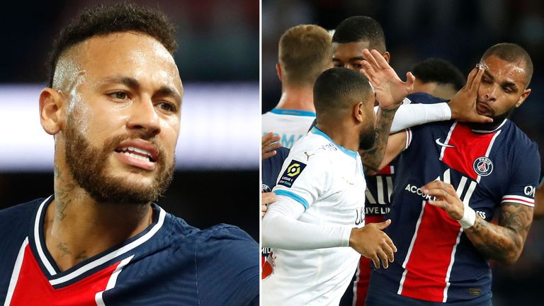 Neymar Claims He Was Racially Abused by Marseille’s Alvaro Gonzalez