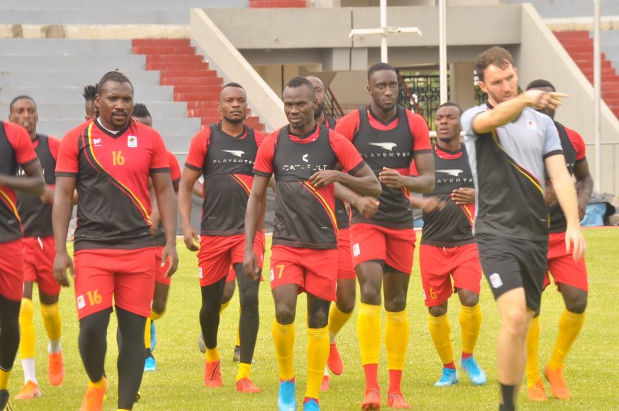 Uganda Players, Officials Undergo Mandatory Covid-19 test Ahead of Dubai Trip
