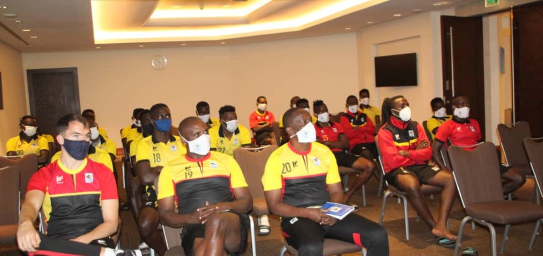 Uganda Cranes Kick Start Dubai Training Camp with Class Session