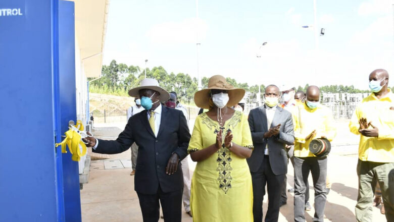 President Museveni commissions 189MW power substation in Namanve – Mukono District