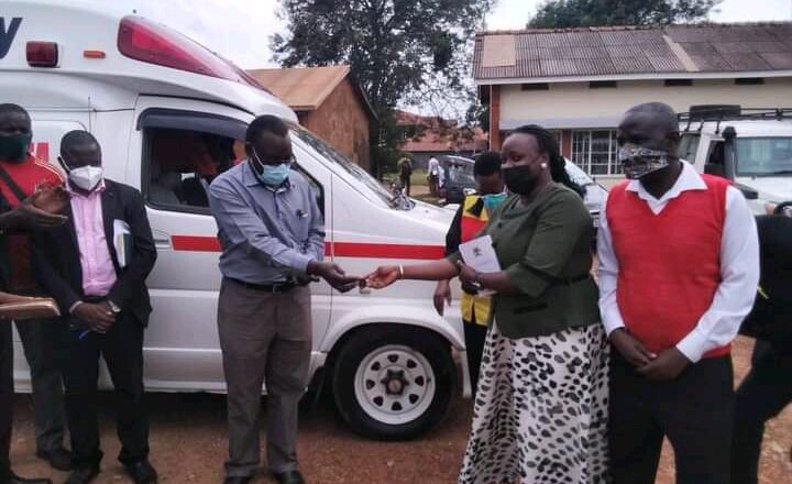 Mukono Woman MP Donates New Ambulance To District Covid-19 Task Force