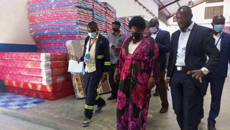 Minister Amongi conducts surprise factory inspections