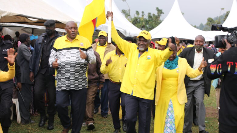 Eddie Kwizera endorsed as party flag bearer, amidst party internal wars in Kisoro.