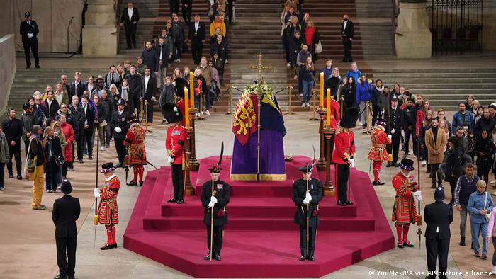 World Leaders gather for final farewell to Queen Elizabeth.
