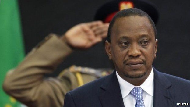 Kenyatta calls for ceasefire in DRC.