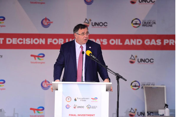TotalEnergies  has further restated to extracting Uganda’s oil regardless of environmental concerns.