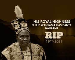 Bugwe cultural institution royal highness Philip Wanyama accorded a state funeral.