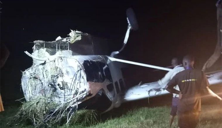 2 pilots seriously injured as Aircraft crashes at Kajjansi Airfield.