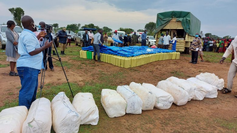 OPM delivers relief to Rukungiri’s River floods victims.