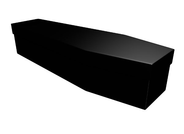 Coffin abandoned at resident’s home in Ntungamo district.