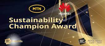 MTN South Africa and Huawei take home ‘sustainability champion’ award.