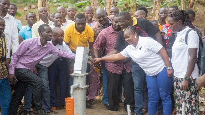 MTN Uganda enhances community empowerment with a water project in Kyaka I.