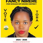 *Fancy Nirere Announces Candidacy for Kisoro Woman MP By-Election 2024-2026