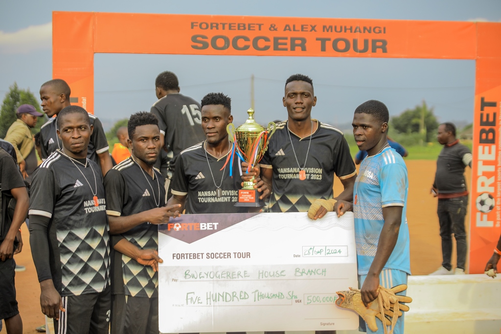 BWEYOGERERE DROWNS IN EXCITEMENT AS FORTEBET SOCCER TOUR FLAMES