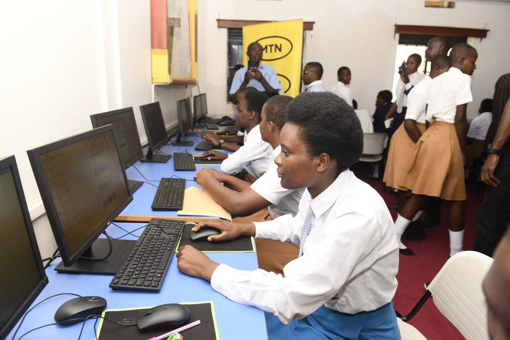 MTN Uganda boosting digital learning in six institutions with Shs 390 million investment.